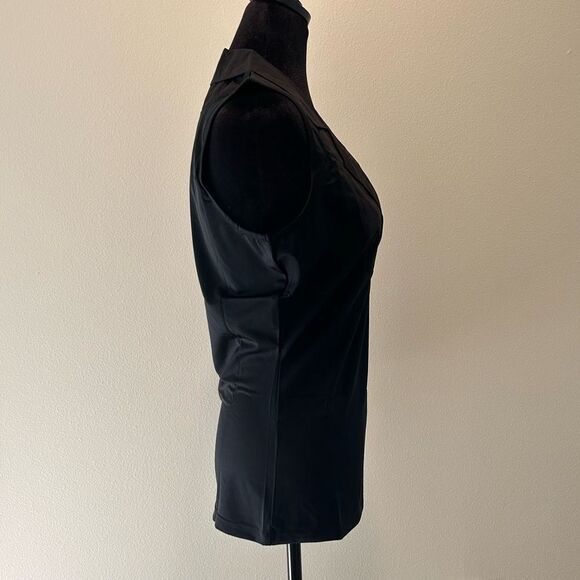 NWT Small Undercover Agent Sleeveless Black with collar - Picture 5 of 8
